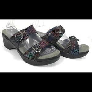 Dansko Stained Glass Sophie Sandals Sz. 10.5-11)